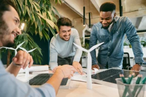 Sistemas de energía renovable para empresas sostenibles